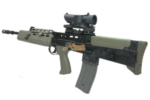 Army Full Metal L85 1 Electric Blowback w/ susat (R85A1 SP) - Image 6