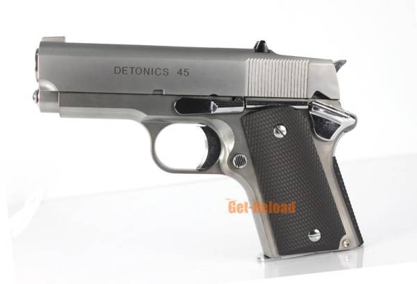 ARMY Full Metal R45 Gas Blowback Pistol Detonics.45 (Silver)