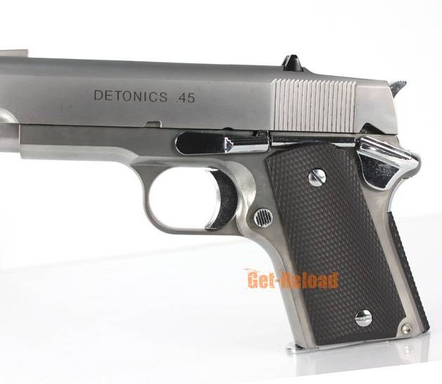 ARMY Full Metal R45 Gas Blowback Pistol Detonics.45 (Silver)