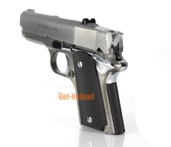 ARMY Full Metal R45 Gas Blowback Pistol Detonics.45 (Silver) - Image 5