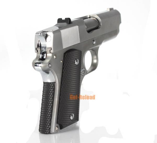 ARMY Full Metal R45 Gas Blowback Pistol Detonics.45 (Silver) - Image 6