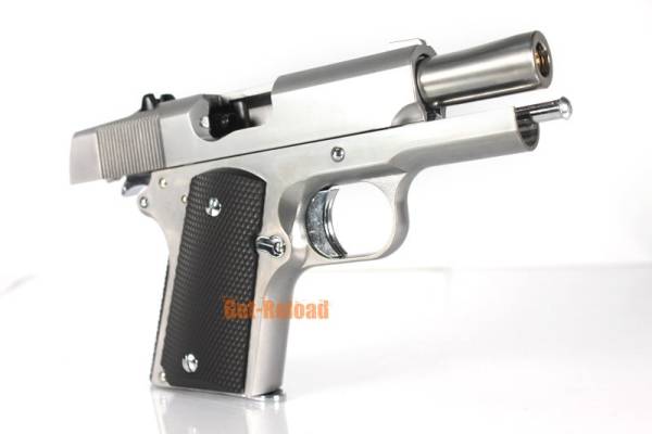 ARMY Full Metal R45 Gas Blowback Pistol Detonics.45 (Silver) - Image 9