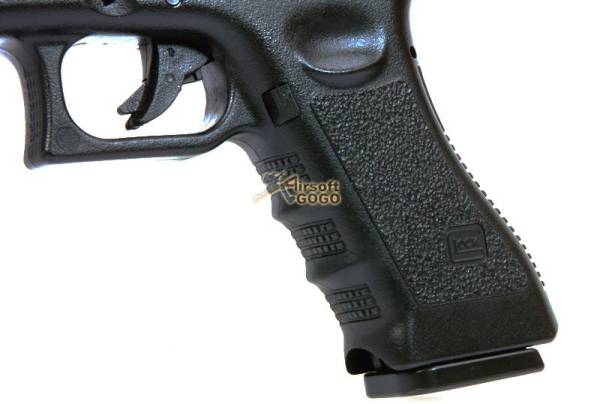 ARMY R17 (GLOCK 17) Railed METAL GBB Pistol (2-Tone) - Image 5