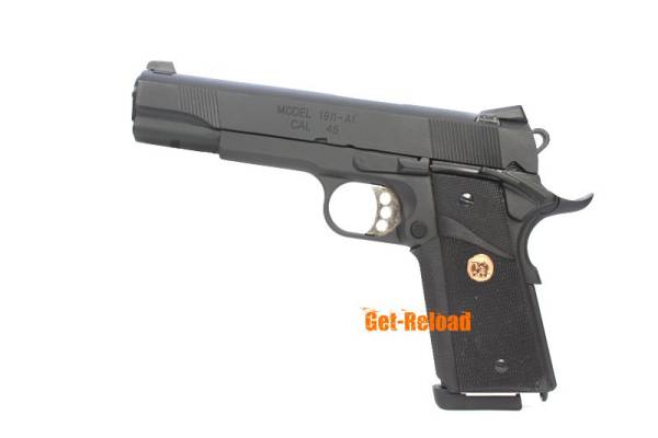ARMY R27 (M.E.U. M1911) METAL Airsoft GBB Pistol (Black) - Image 2