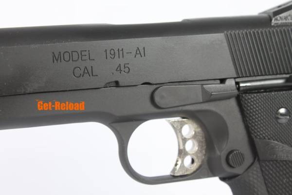 ARMY R27 (M.E.U. M1911) METAL Airsoft GBB Pistol (Black) - Image 7