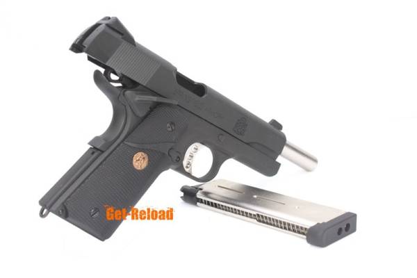ARMY R27 (M.E.U. M1911) METAL Airsoft GBB Pistol (Black) - Image 19