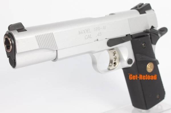 ARMY R27 (M.E.U. M1911) METAL Airsoft GBB Pistol (Silver)