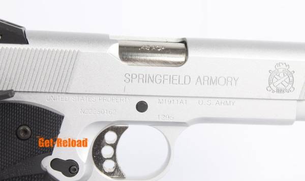 ARMY R27 (M.E.U. M1911) METAL Airsoft GBB Pistol (Silver) - Image 4