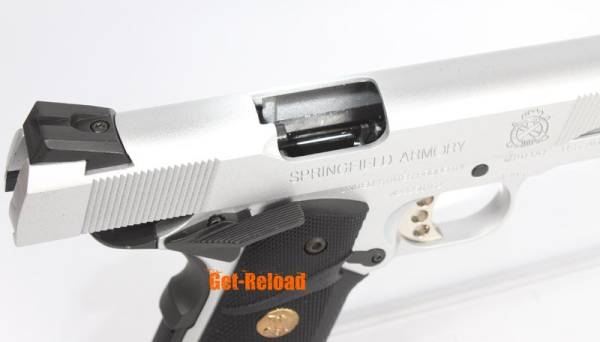 ARMY R27 (M.E.U. M1911) METAL Airsoft GBB Pistol (Silver) - Image 9