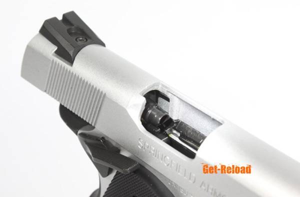 ARMY R27 (M.E.U. M1911) METAL Airsoft GBB Pistol (Silver) - Image 10
