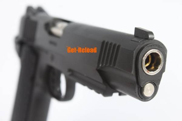 ARMY R28 (Kimber Warrior) METAL Airsoft GBB Pistol (BK) - Image 7