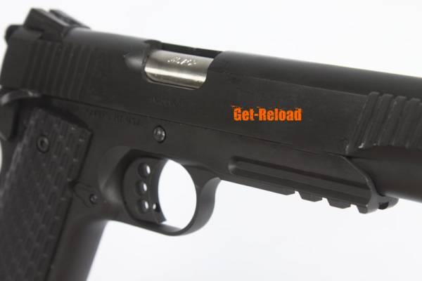 ARMY R28 (Kimber Warrior) METAL Airsoft GBB Pistol (BK) - Image 8