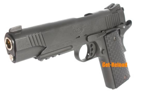 ARMY R28 (Kimber Warrior) METAL Airsoft GBB Pistol (BK) - Image 10