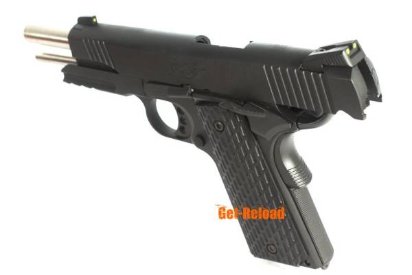 ARMY R28 (Kimber Warrior) METAL Airsoft GBB Pistol (BK) - Image 14