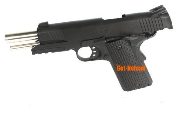 ARMY R28 (Kimber Warrior) METAL Airsoft GBB Pistol (BK) - Image 15
