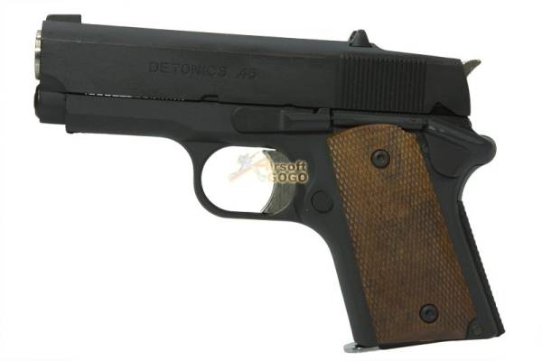 ARMY Full Metal R45 Gas Blowback Pistol Detonics.45 (Black)