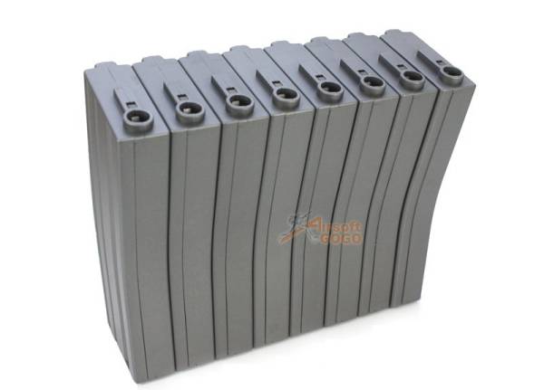 MAG 100rd Magazine for M4/M16 AEG (Black, 8pcs) - Image 3