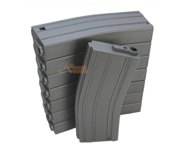 MAG 100rd Magazine for M4/M16 AEG (Black, 8pcs) - Image 4