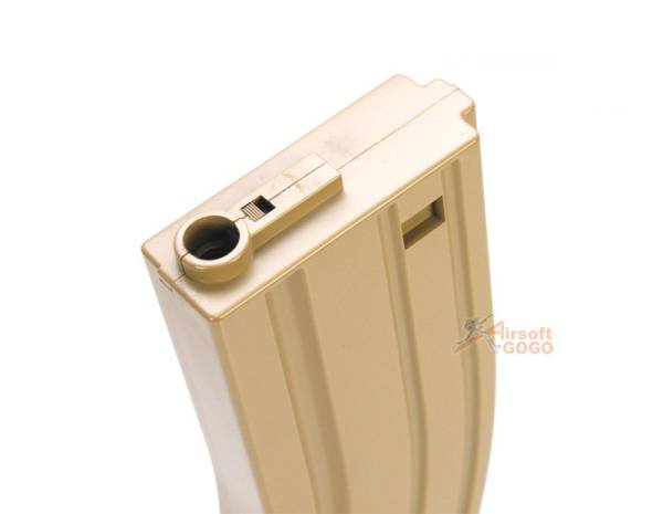 MAG 100rd Magazine for M4/M16 AEG (Sand, 8pcs) - Image 6