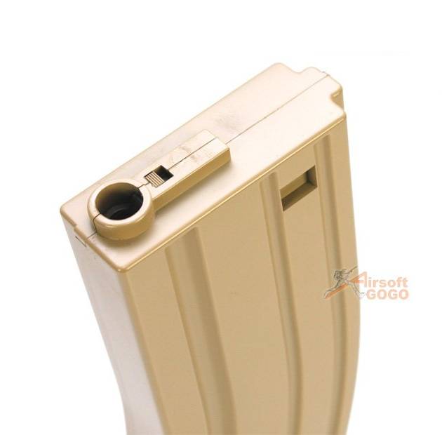 MAG 100rd Magazine for M4/M16 AEG (Sand, 1pc)