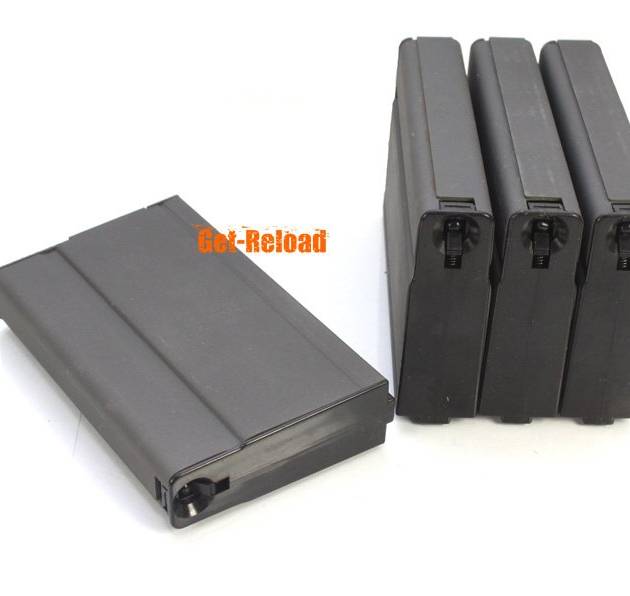 MAG 190rd Real Finish METAL Magazine for M14 AEG (4pcs)