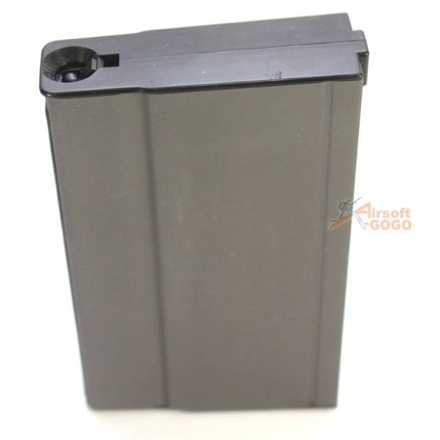 MAG 190rd Real Finish METAL Magazine for M14 AEG (Black, 1pc)