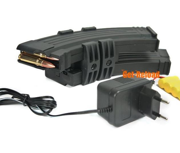 BATTLEAXE 1200rd Auto Winding Electric Dual Magazine for AK