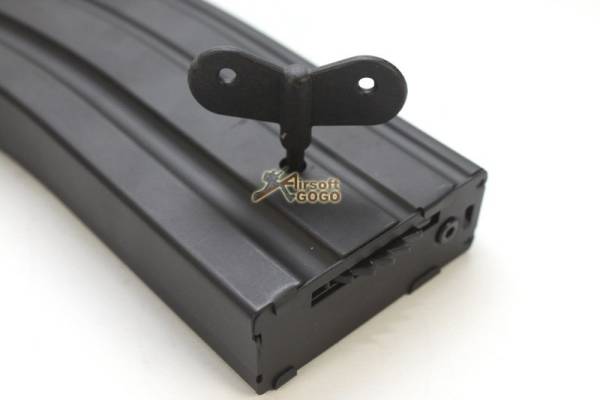 Battleaxe M4/M16 300rd Long Magazine with quick wind-up - Image 11