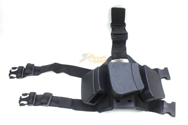 Big Dragon Tactical Triple Dropleg Mag Pouch for AK Magazine - Image 2