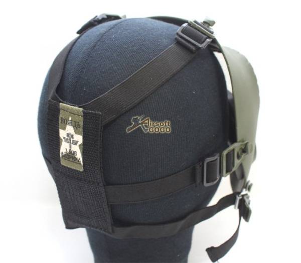 Big Dragon M04 Dummy Gas Mask w/ Ventilating Fan (Army Green) - Image 4