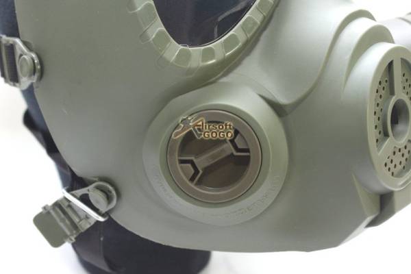 Big Dragon M04 Dummy Gas Mask w/ Ventilating Fan (Army Green) - Image 5