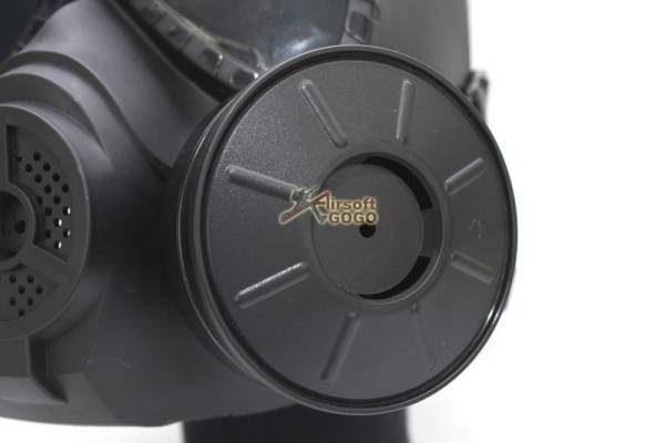 Big Dragon M04 Dummy Gas Mask w/ Ventilatiing Fan (Black) - Image 4