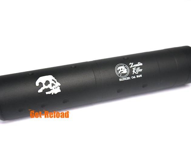 Big Dragon Stubby Zombie Killer Silencer Black 14mm CW & CCW