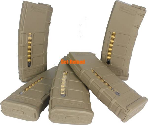 Beta Project PMAG 75rd Box Set ABS Plastic (Dark Earth) - Image 2