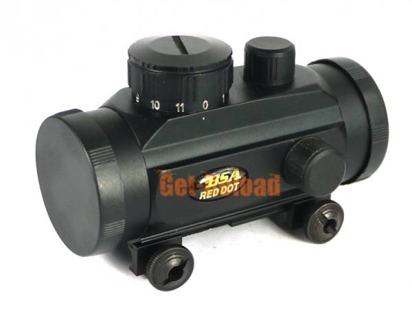 BSA 1x30mm Red Dot Sight (11/L Brightness)