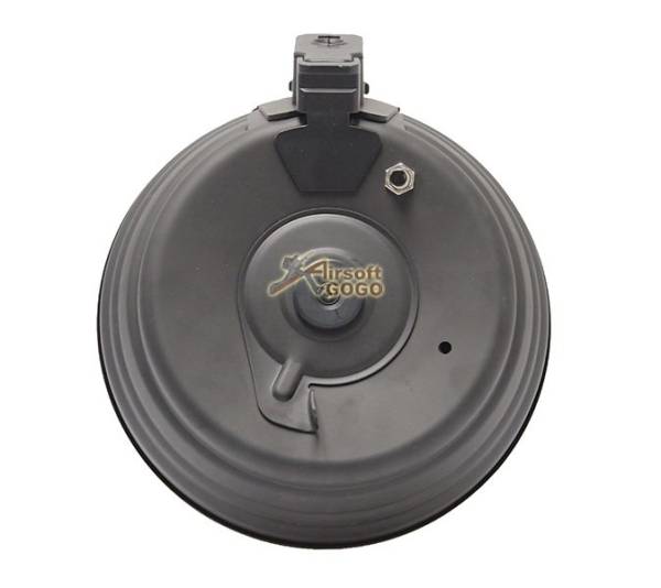 CYMA 2500rds Sound Control Drum Magazine for AK AEG BK - Image 2