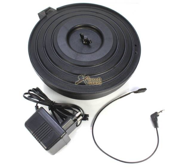 CYMA 2500rd Electric Drum Magazine for AK AEG (C.38) - Image 3