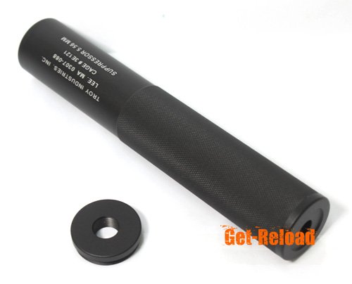 Element TROY Suppressor Silencer Black 14mm CW & CCW
