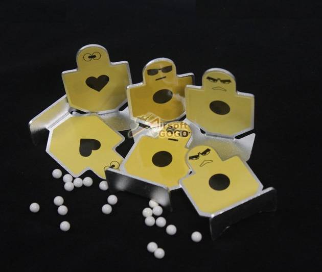 Element brave Warrior Shooting Targets (6pcs, EX118)