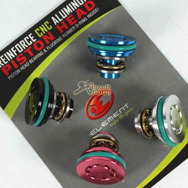 Element Reinforce CNC Aluminum Piston Head (Set of 4)- IN0409