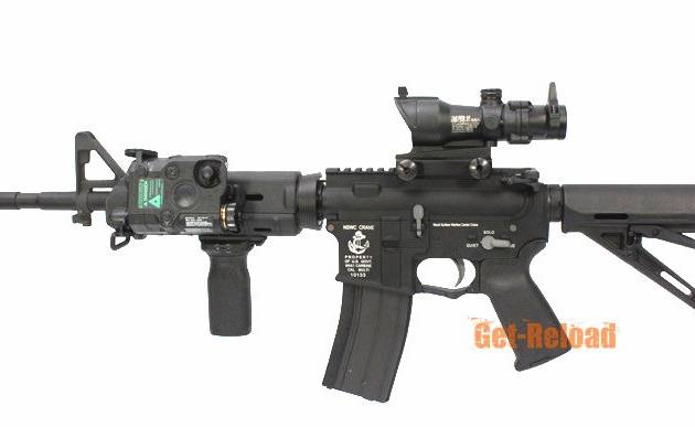 (G&P) WOC NSWC PTS Custom (Black) with 4X Scope
