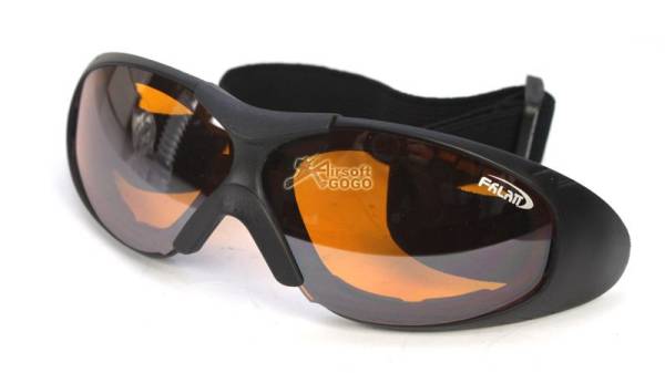 Strap Sport Style UV Resistance Shooting Safety Glasses (Orange)