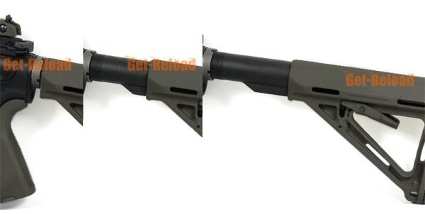 MAGPUL (G&P) M4 Carbine MOE AEG (Olive Drab) - Image 3
