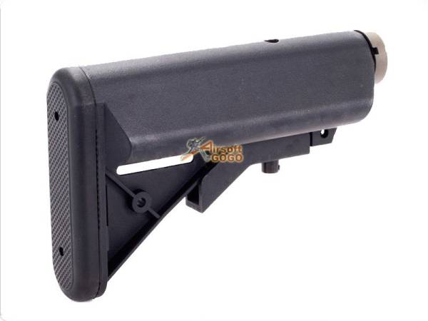 G&P M4A1 Extended Battery Buttstock for M4 AEG (Black) - Image 2