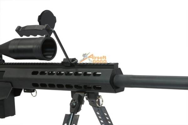 China made M82 Sniper Rifle AEG w/ scope & bipod - Image 8