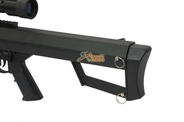 China made M82 Sniper Rifle AEG w/ scope & bipod - Image 11