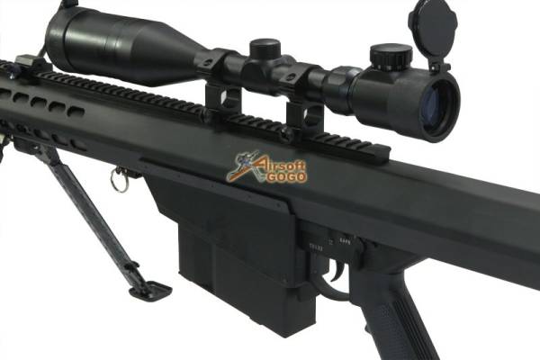 China made M82 Sniper Rifle AEG w/ scope & bipod - Image 12