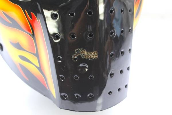 Army of Two Full Face Mask - Black Flame - Image 6