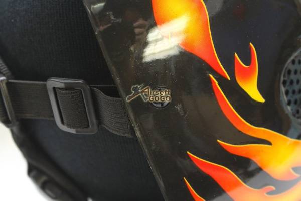 Army of Two Full Face Mask - Black Flame - Image 7
