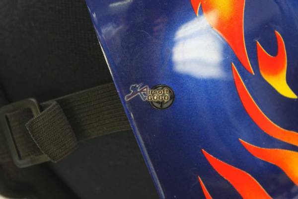 Army of Two Full Face Mask - Fire Flame (Blue) - Image 6